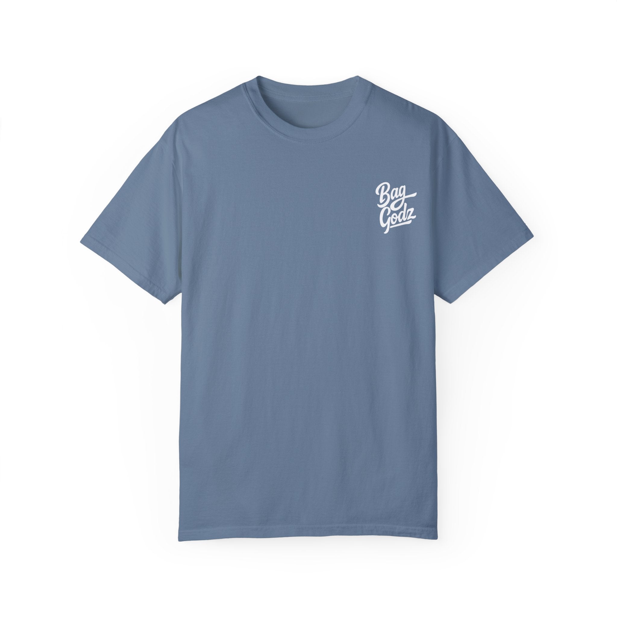BG Cornhole Large BagGodz Unisex Comfort Colors Tee - Multiple Colors