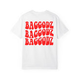 BG Cornhole Red Wavy Badgodz Unisex Tee - Multiple Colors