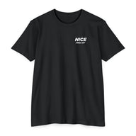 NICE Throw Shop Unisex Tee White Logo – Multiple Colors
