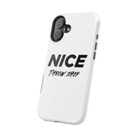 NICE Throw Shop Magnetic iPhone Case – Durable MagSafe® Cover (Supports Multiple Models)
