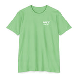 NICE Throw Shop Unisex Tee White Logo – Multiple Colors