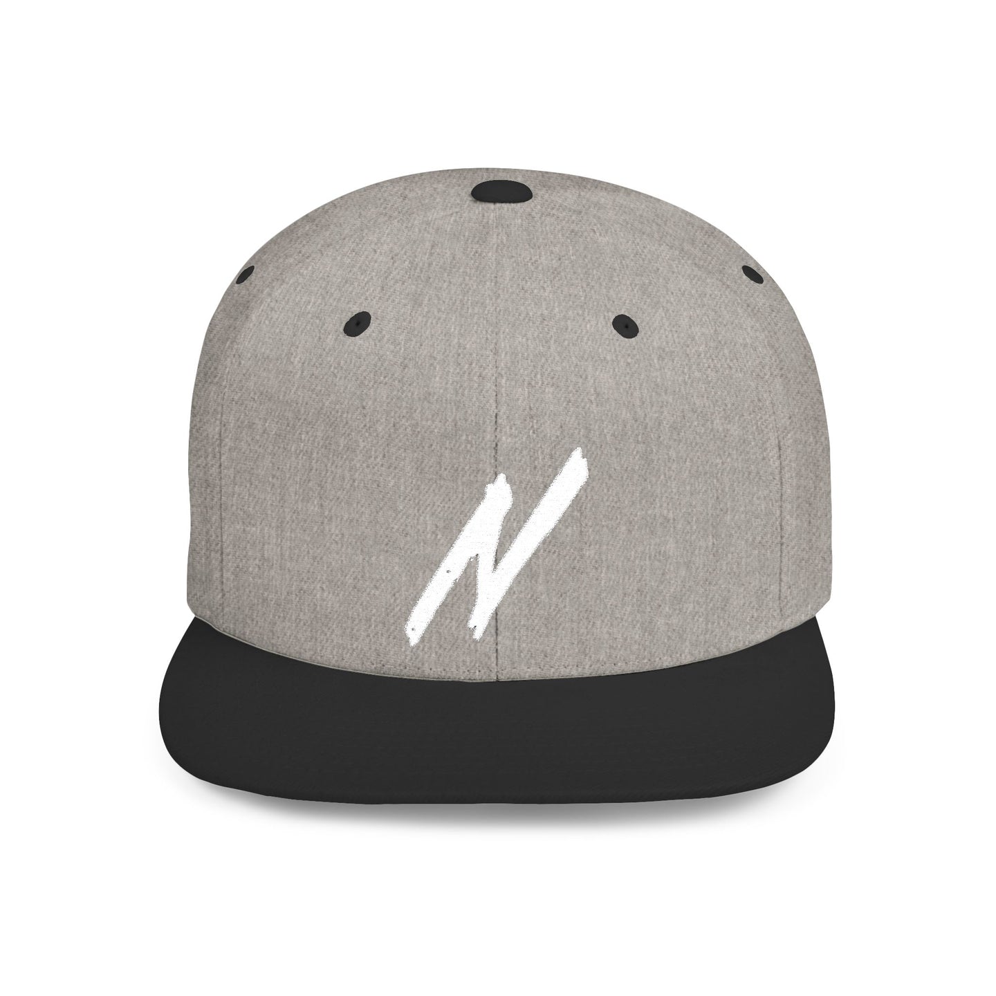 NICE Throw Shop Flat Bill Snapback with N Design – Multiple Colors