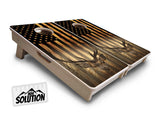 Mini Cornhole Boards - Hidden Deer & Fish