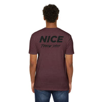 NICE Throw Shop Unisex Tee Black Logo – Multiple Colors