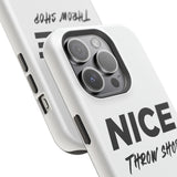 NICE Throw Shop Magnetic iPhone Case – Durable MagSafe® Cover (Supports Multiple Models)