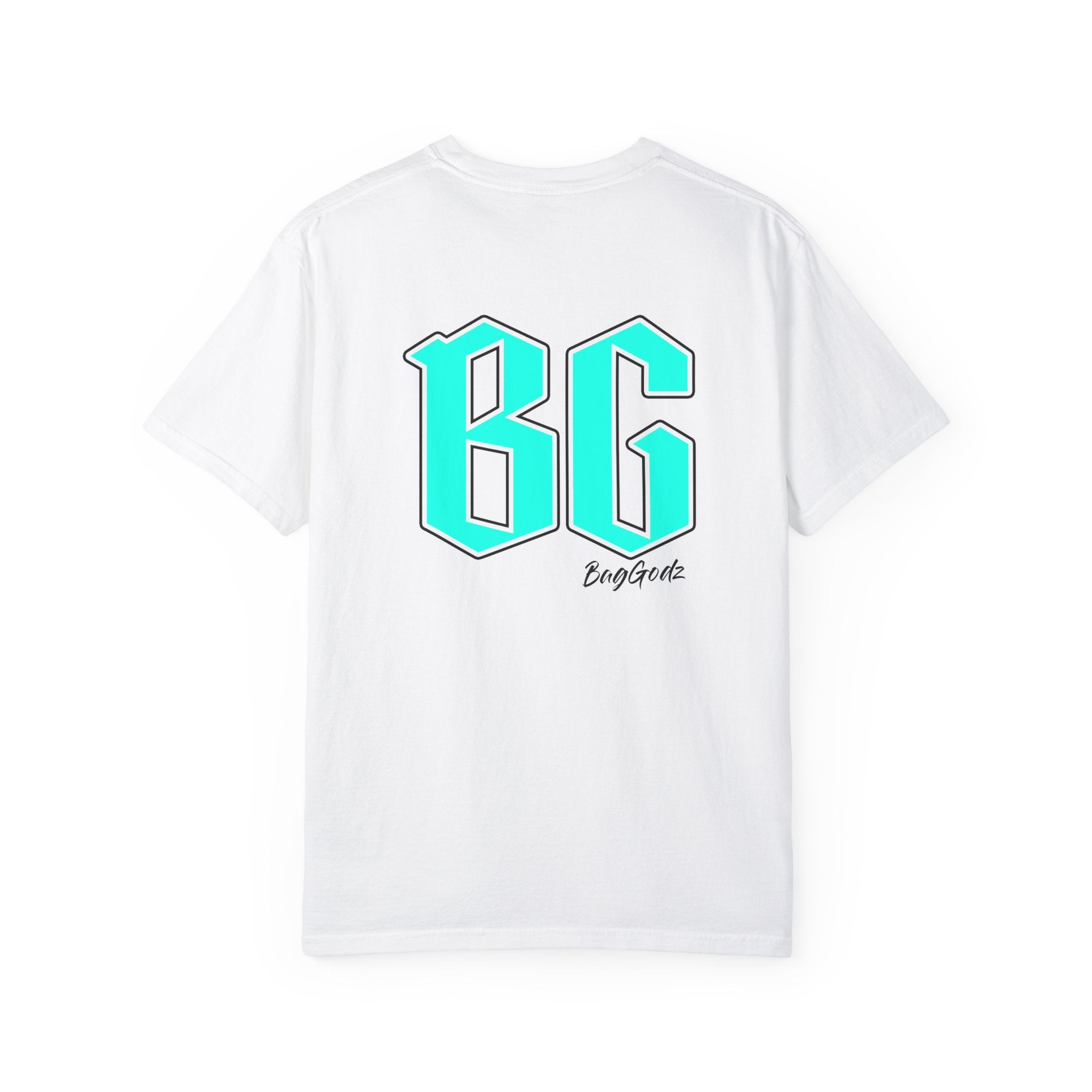BG Cornhole Teal BG Unisex Comfort Colors Tee - Multiple Colors
