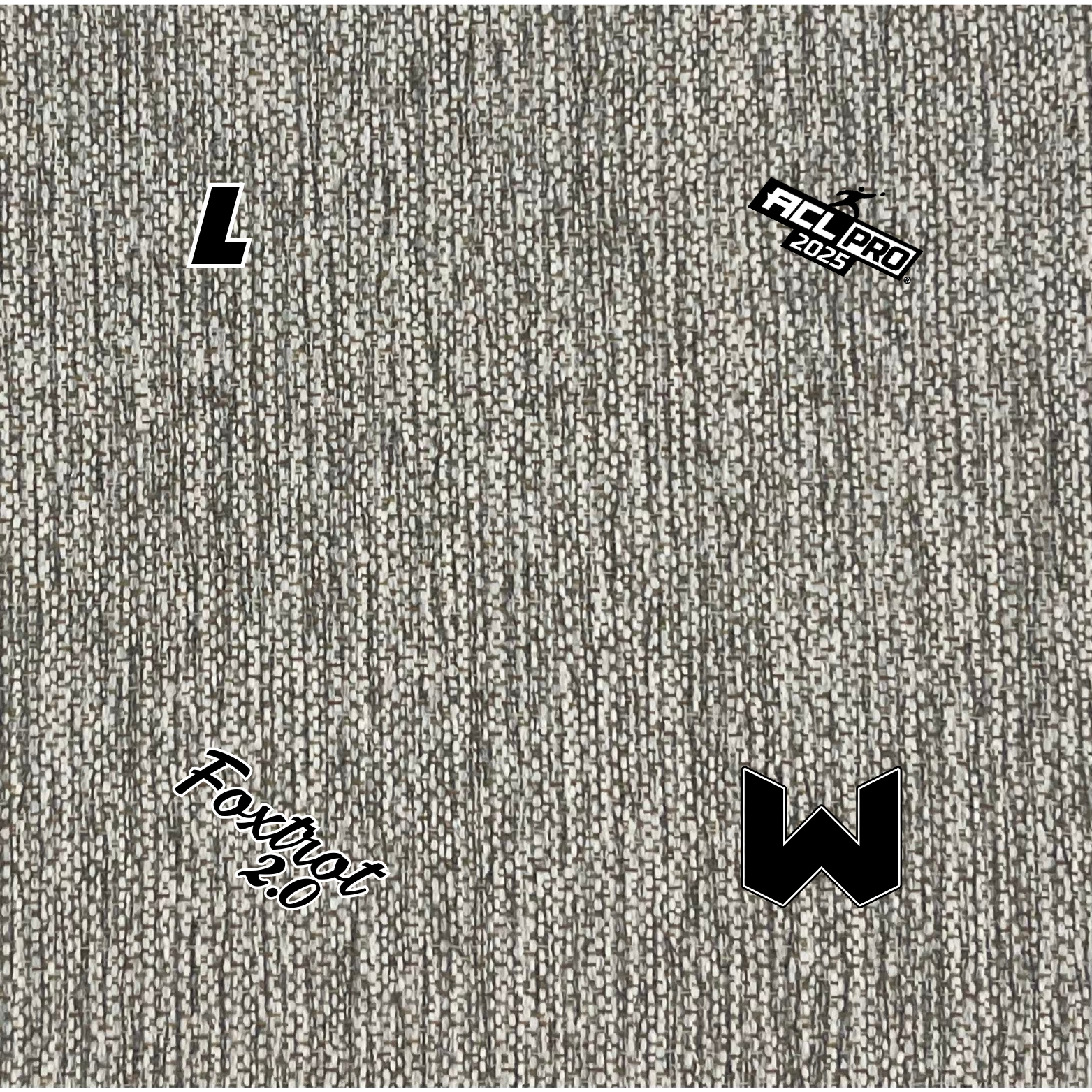 2026 WTF Cornhole Foxtrot 2.0 Minimal - ACL Pro Stamped Cornhole Bags - Set of 4 bags