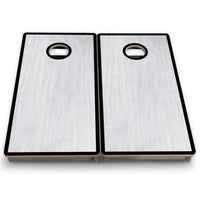 Vacation Cornhole Boards - Grey Wash