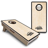 Mini Cornhole Boards - Red/Black Hole Ring