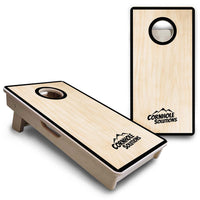 Mini Cornhole Boards - Red/Black Hole Ring