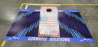 Custom Cornhole Pitching Mats (2 mats, 5'x8')
