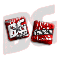 BG Cornhole 2026 COMP BG Assassin - "Blast" - ACL Comp Stamped Cornhole Bags - SET OF 4 BAGS