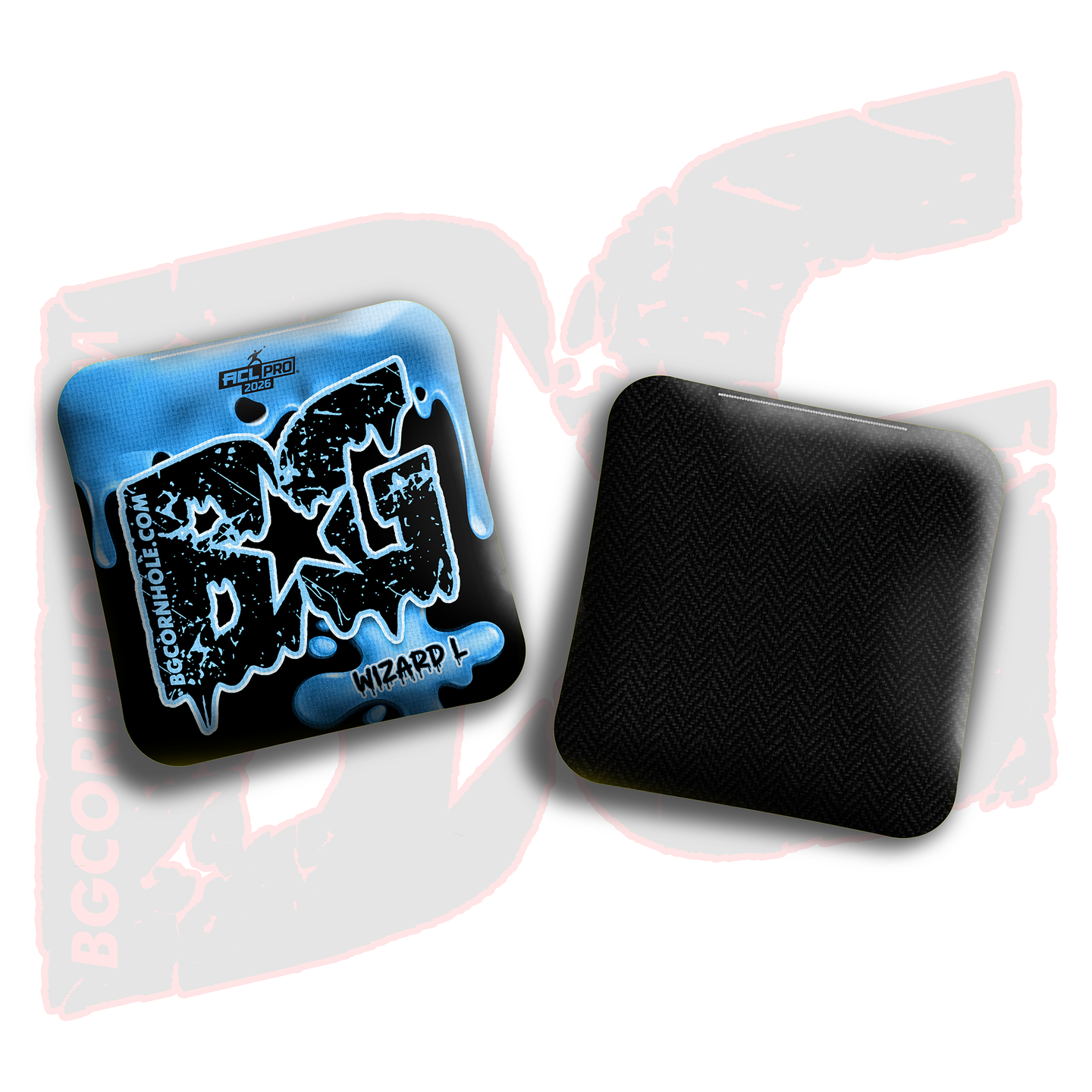 BG Cornhole 2026 BG Wizard L "Drip" - ACL Pro Stamped Cornhole Bags - SET OF 4 BAGS
