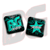 BG Cornhole 2026 COMP BG SAMURAI - "Hex Godz" - ACL Comp Stamped Cornhole Bags - SET OF 4 BAGS