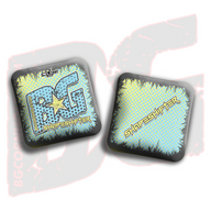 BG Cornhole 2026 COMP BG SHAPESHIFTER - "Halftone" - ACL Comp Stamped Cornhole Bags - SET OF 4 BAGS