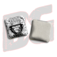 BG Cornhole 2026 COMP BG VIKING - "Guerilla" - ACL Comp Stamped Cornhole Bags - SET OF 4 BAGS