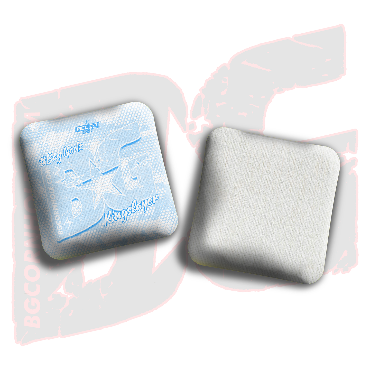 BG Cornhole - 2026 BG Multiple Bag Types - "Honeycomb Camo" - ACL Pro Stamped Cornhole Bags - SET OF 4 BAGS