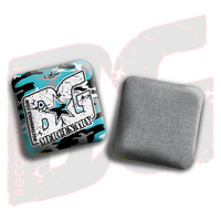 BG Cornhole 2026 COMP BG MERCENARY - "Multicolor Camo" - ACL Comp Stamped Cornhole Bags - SET OF 4 BAGS