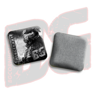 BG Cornhole 2026 COMP BG MERCENARY - "Urban Warfare" - ACL Comp Stamped Cornhole Bags - SET OF 4 BAGS