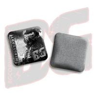 BG Cornhole 2026 COMP BG MERCENARY - "Urban Warfare" - ACL Comp Stamped Cornhole Bags - SET OF 4 BAGS