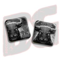 BG Cornhole 2026 COMP BG SAMURAI - "Charge" - ACL Comp Stamped Cornhole Bags - SET OF 4 BAGS