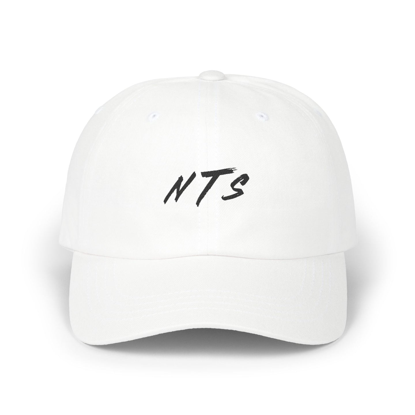 NICE Throw Shop - Classic Dad Cap with Black NTS Design – Multiple Colors