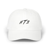 NICE Throw Shop - Classic Dad Cap with Black NTS Design – Multiple Colors