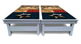 Texas Flag Deer & Fish Cornhole Boards - All Weather Series