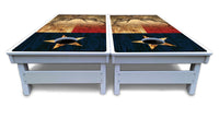 Texas Flag Deer & Fish Cornhole Boards - All Weather Series