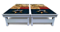 Texas Flag Deer & Fish Cornhole Boards - All Weather Series