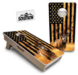 Mini Cornhole Boards - Colorful Deer & Fish