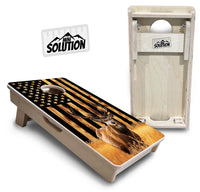 Mini Cornhole Boards - Colorful Deer & Fish