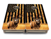 Mini Cornhole Boards - Colorful Deer & Fish