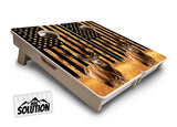 Mini Cornhole Boards - Colorful Deer & Fish