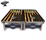 Colorful Deer & Fish Cornhole Boards - Pro Solution Elite Series