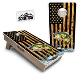 Mini Cornhole Boards - Colorful Deer & Fish