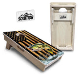 Mini Cornhole Boards - Colorful Deer & Fish