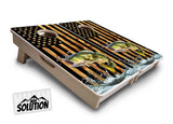 Mini Cornhole Boards - Colorful Deer & Fish