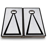 Vacation Cornhole Boards - Grey Wash