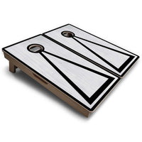 Vacation Cornhole Boards - Grey Wash