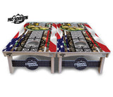 Scope Deer & Fish Cornhole Boards - Pro Solution Lite Series