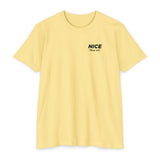 NICE Throw Shop Unisex Tee Black Logo – Multiple Colors