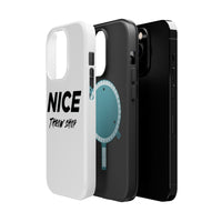 NICE Throw Shop Magnetic iPhone Case – Durable MagSafe® Cover (Supports Multiple Models)