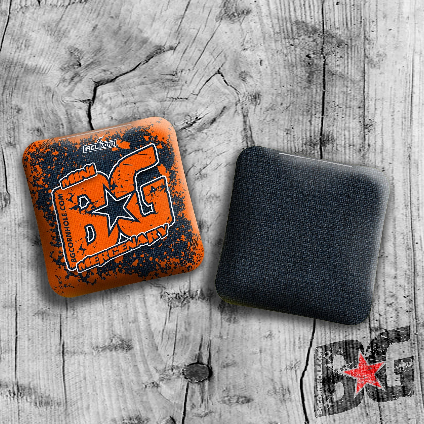 BG Cornhole 2025 BG Mercenary 4" Mini Cornhole Bags - “STANDARD” - Set of 4 Bags