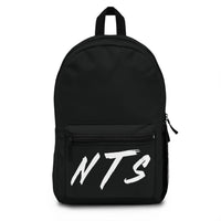 NICE Throw Shop Black Backpack with NTS Design