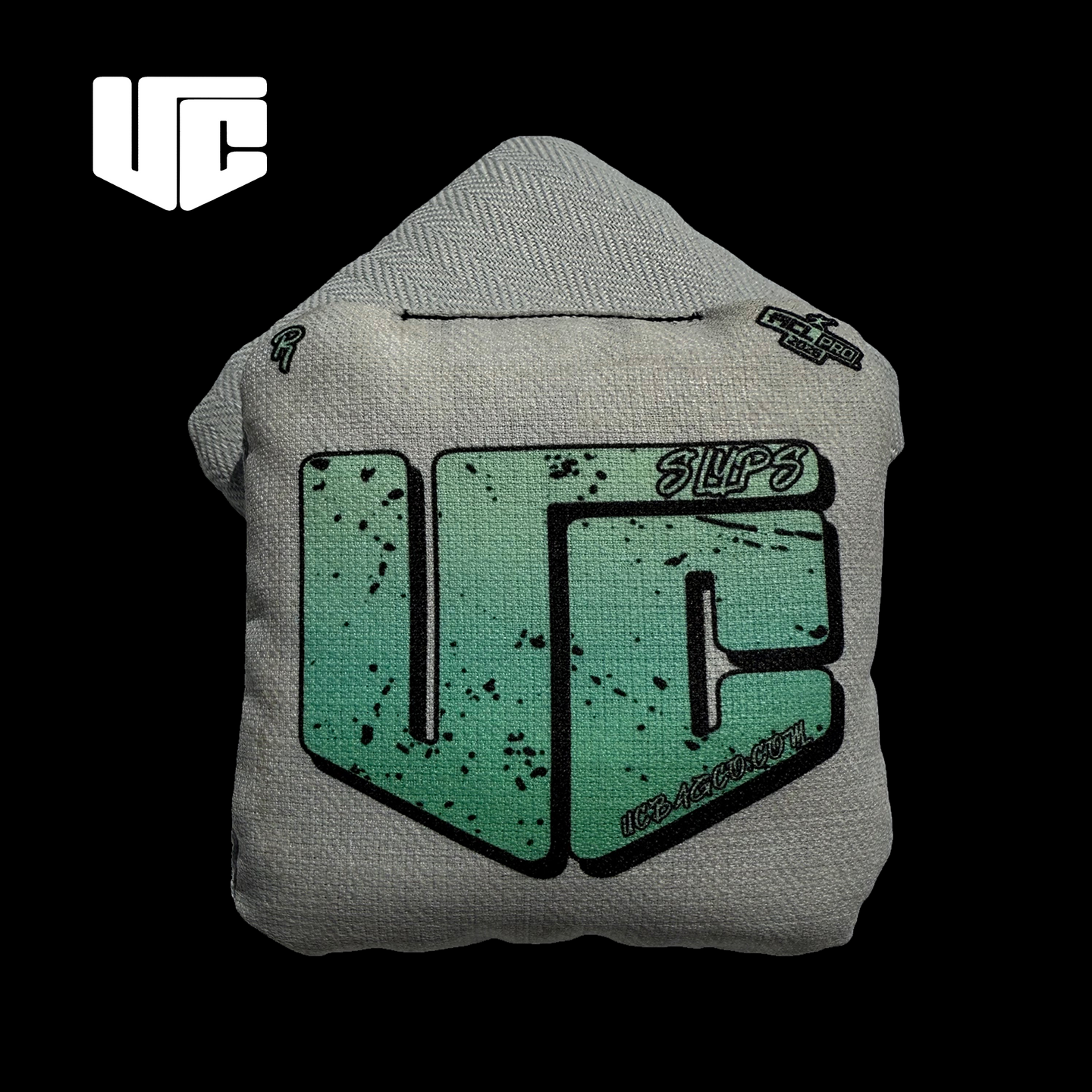 Underworld Cornhole - 2026 SLYPS CM White & Green Fade