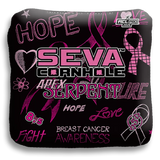 SEVA Cornhole - Breast Cancer Awareness Special Edition - Set of 4 Cornhole bags