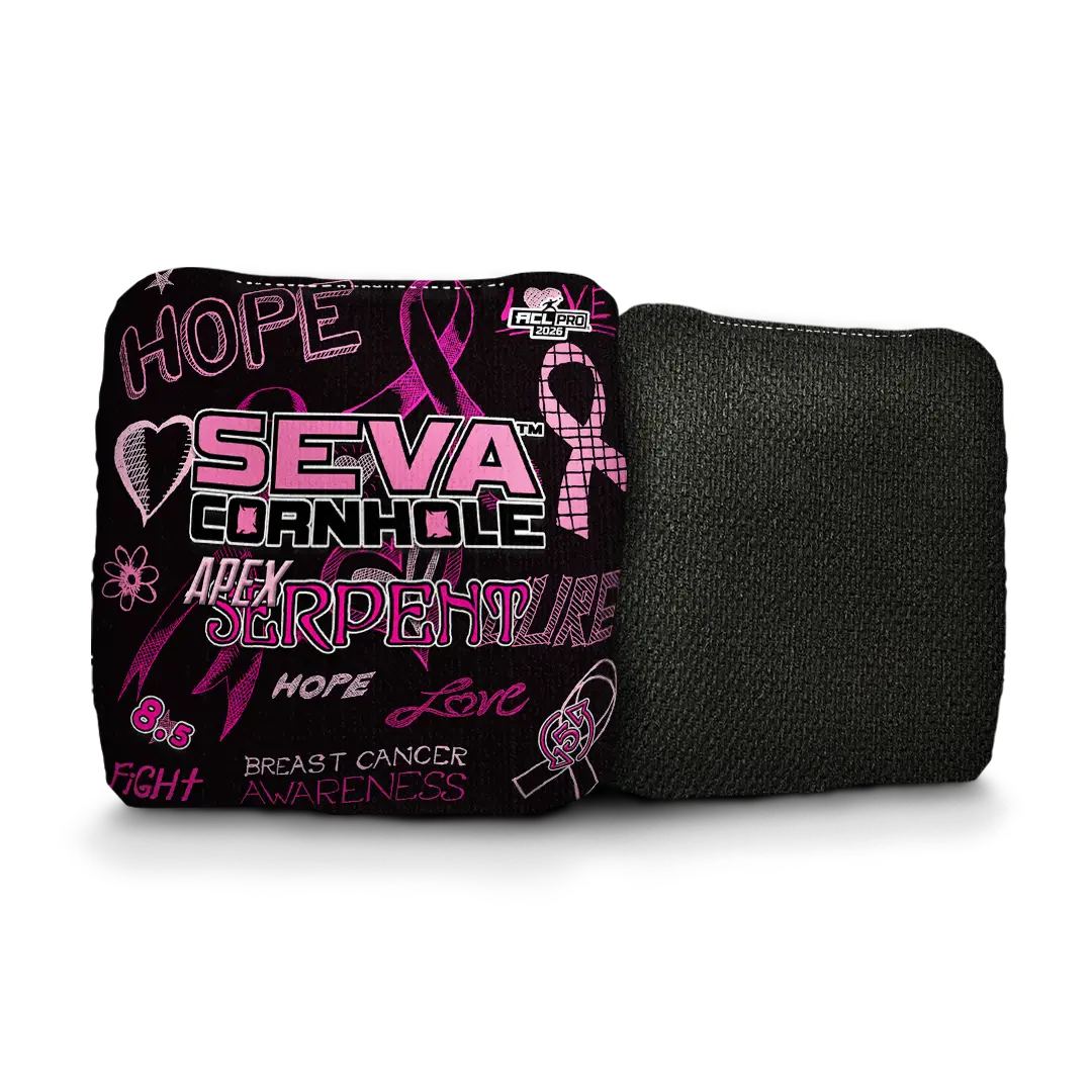 SEVA Cornhole - Breast Cancer Awareness Special Edition - Set of 4 Cornhole bags