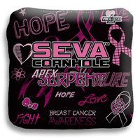 SEVA Cornhole - Breast Cancer Awareness Special Edition - Set of 4 Cornhole bags