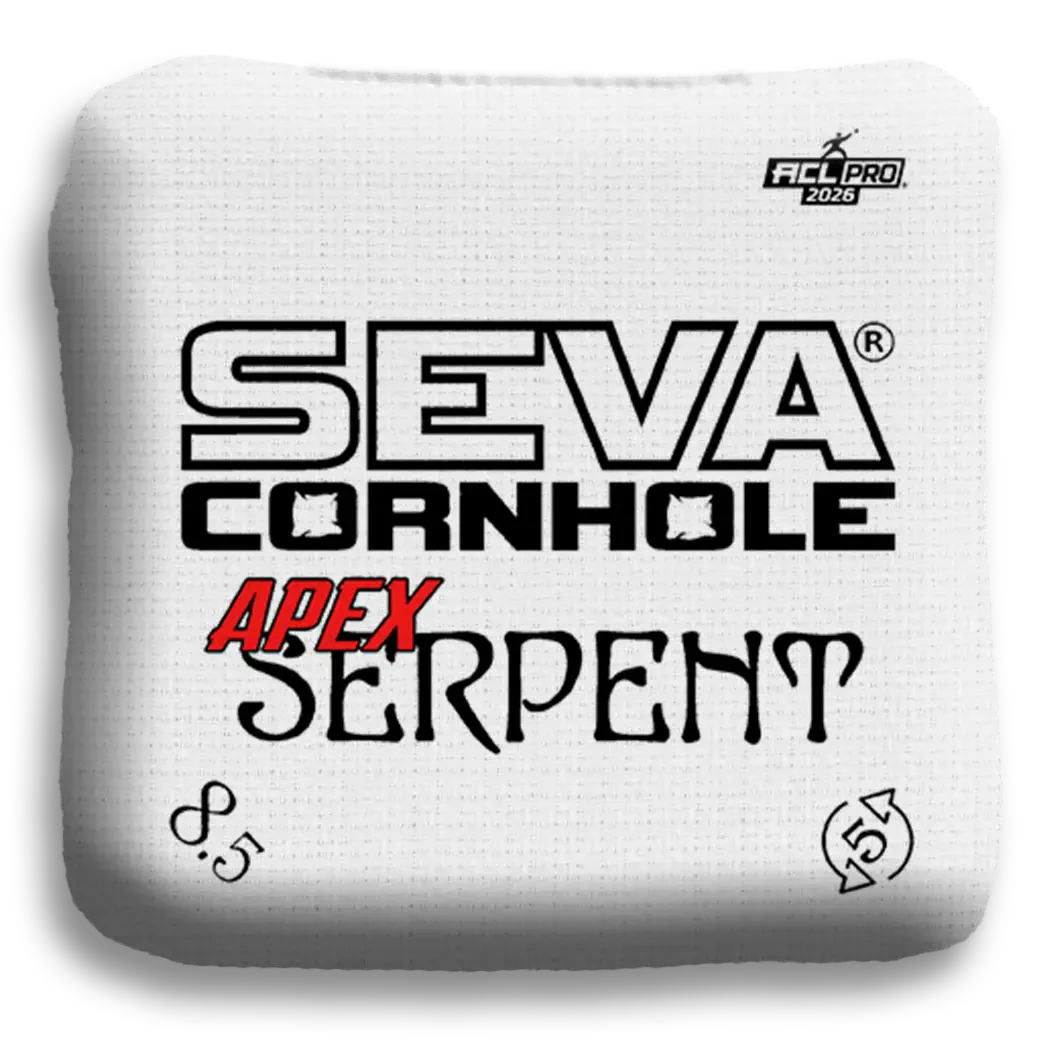 SEVA Cornhole - ApexSerpent Broadcast Approved Edition - Set of 4 Cornhole bags